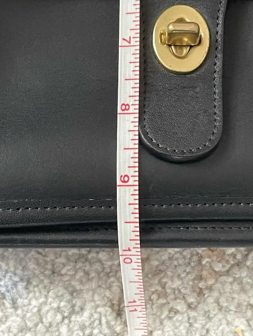 Vintage Coach Station Bag #5310